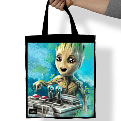 Baby Groot Tote Bag