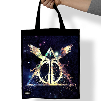 Deathly Hallows Tote Bag