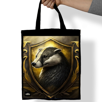 Huffelpuff  Denim Tote Bag