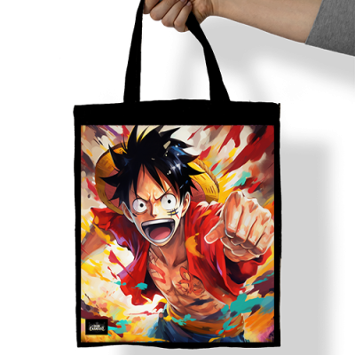 Luffy 2 Denim Tote Bag
