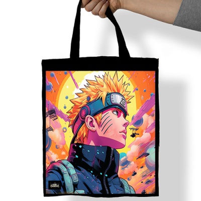 Naruto Denim Tote Bag