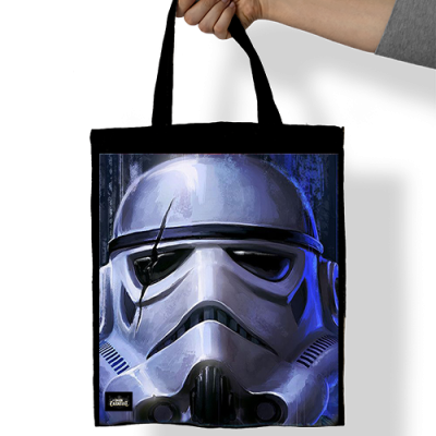 Trooper 1 Denim Tote Bag