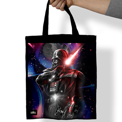 Darth Vader 3 Denim Tote Bag