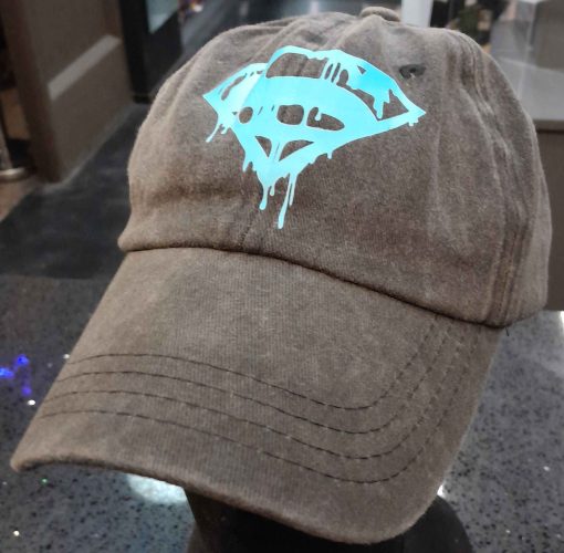Superman Glow in the Dark logo Cap