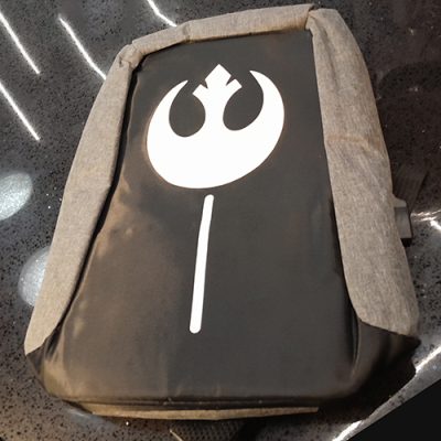 Star Wars Rebellion March Glow inthe Dark Laptop Backpack