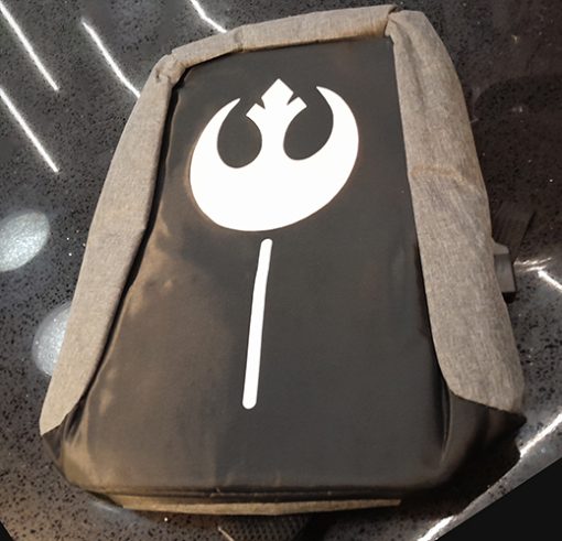 Star Wars Rebellion March Glow inthe Dark Laptop Backpack
