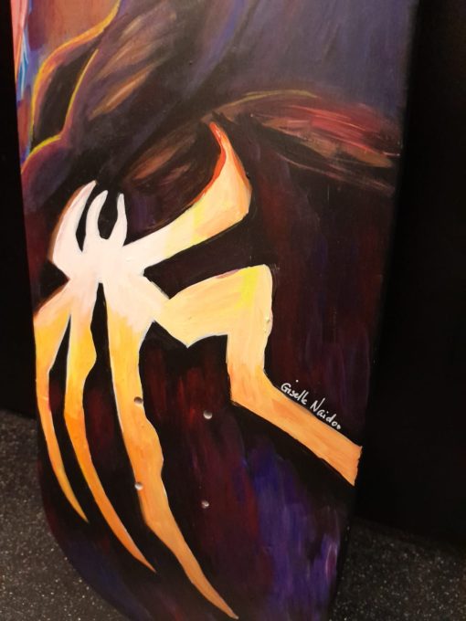 Venom Art Skateboard - Image 3