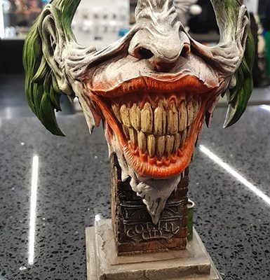 Batman/Joker Arkham Asylum Mashup Figurine