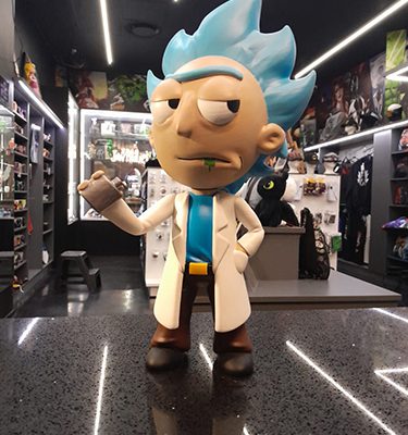 Chibi Rick (Rick and Morty) 3D Printed Statue