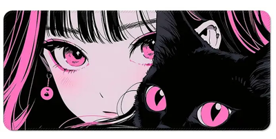 Anime Characters Gaming Desk Mat