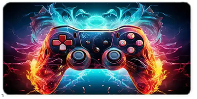 Controller Gaming Desk Mat