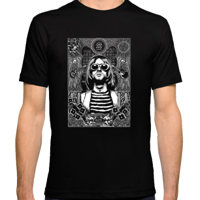 CD - Kurt Cobain T-shirt