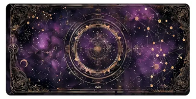 Moon and Stars Desk Mat