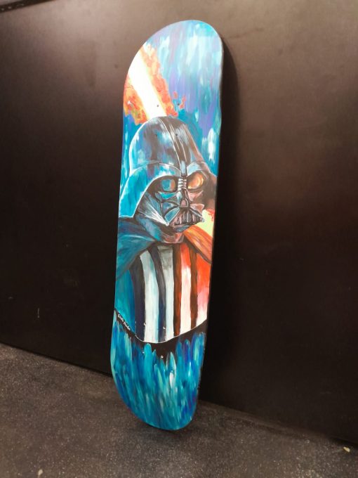 Darth Vader Art Skateboard - Image 4