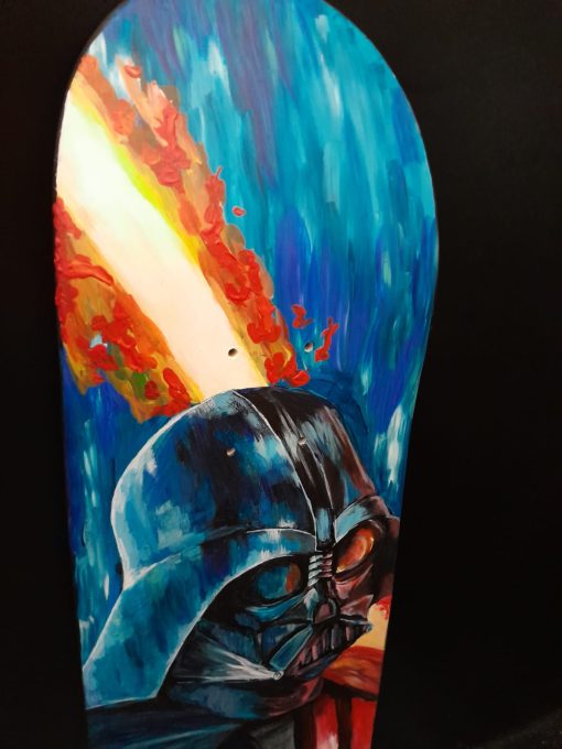 Darth Vader Art Skateboard - Image 3