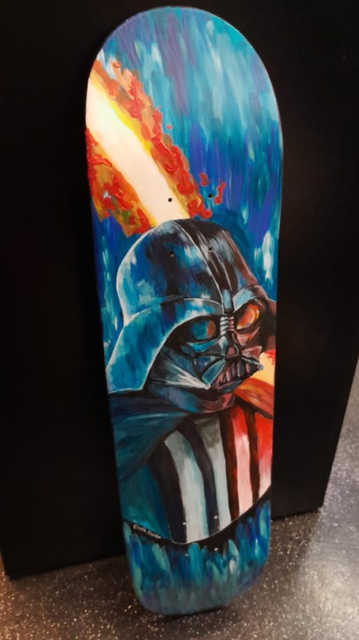 Darth Vader Art Skateboard - Image 2