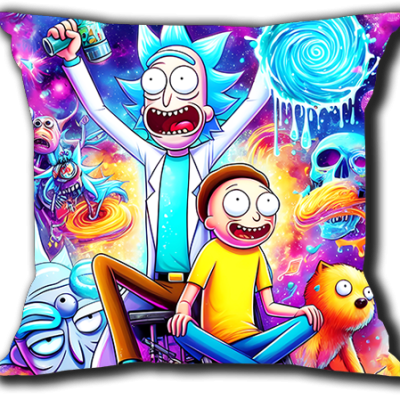 Rick and Morty 1 Cushion