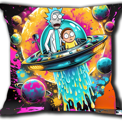 Rick and Morty 5 Cushion
