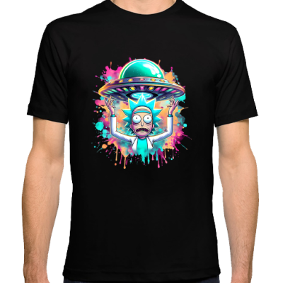 CD - Spaceship Rick T-shirt