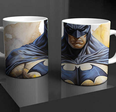 Batman Watercolour Mug