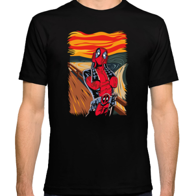 CD - Deadpool Scream T-shirt