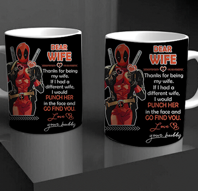 Dear Wife - Deadpool Mug
