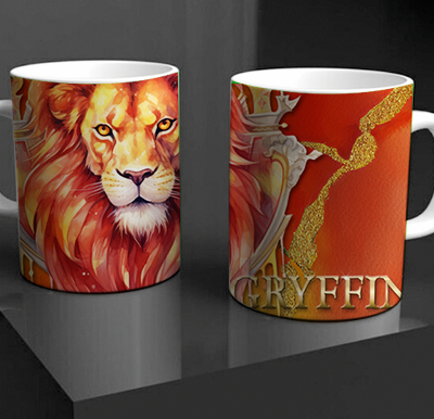 Wizard School Red House Mug 2
