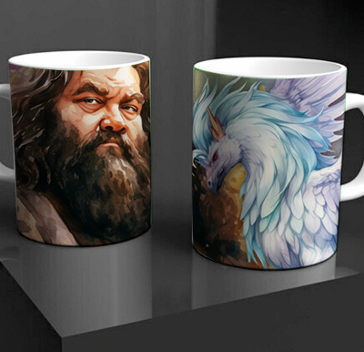 Games Keeper Watercolor Mug