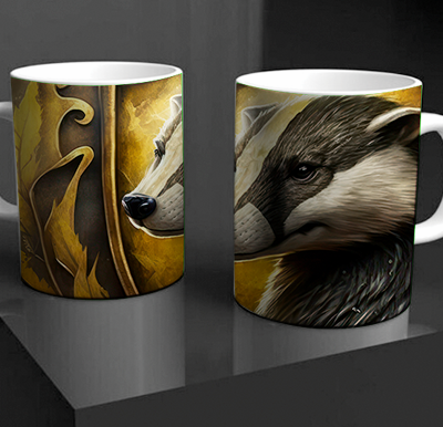 Wizard School Yellow House Mug