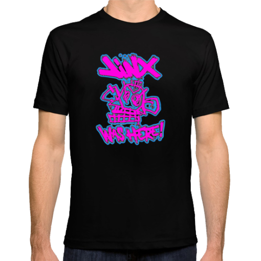 CD - Jinx was here Metallic  T-shirt