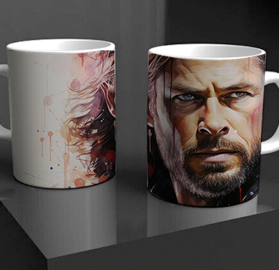 Thor Watercolour Mug