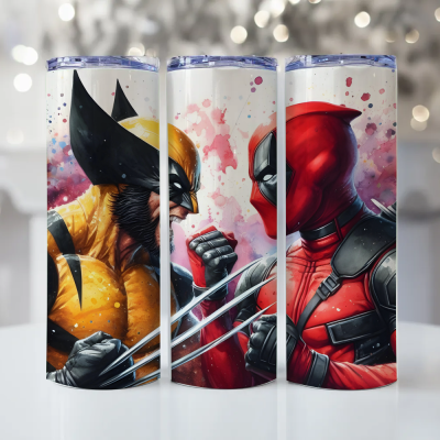 Deadpool -Wolverine Tumbler