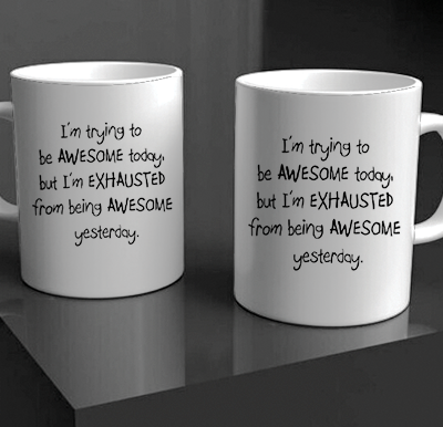 Exhausted Mug