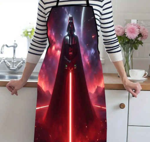 Star Wars Darth Vader Printed Linen Apron 1
