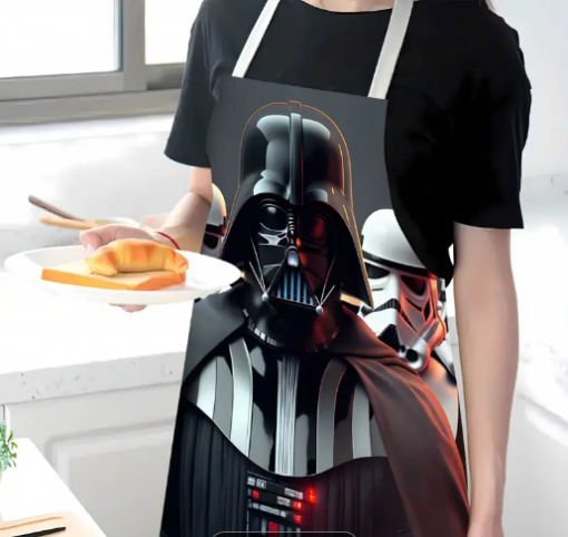 Star Wars Darth Vader Printed Linen Apron 2