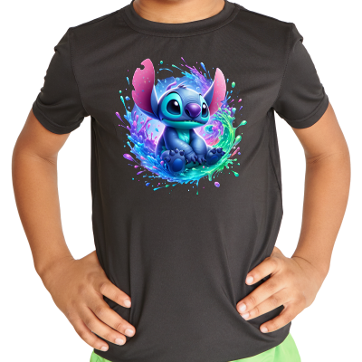Stitch Black T-Shirt
