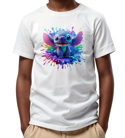 Stitch White T-Shirt